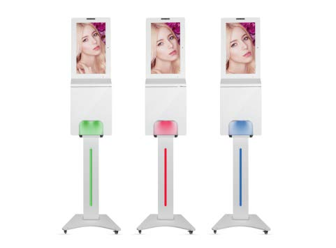 21.5-in touch screen Hand Sanitizing Dispenser